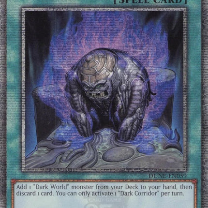 Dark Corridor [DUNE-EN059] Quarter Century Secret Rare