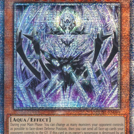 Crystal God Tistina [DUNE-EN089] Quarter Century Secret Rare