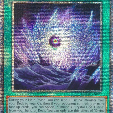 Divine Domain Baatistina [DUNE-EN090] Quarter Century Secret Rare