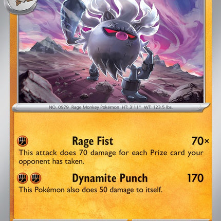 Annihilape (109/198) (Theme Deck Exclusive) [Scarlet & Violet: Base Set]