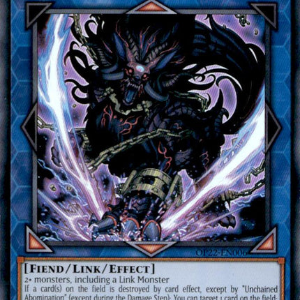 Unchained Abomination [OP22-EN006] Super Rare
