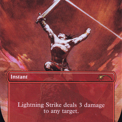 Lightning Strike (Borderless) [Secret Lair Drop Promos]