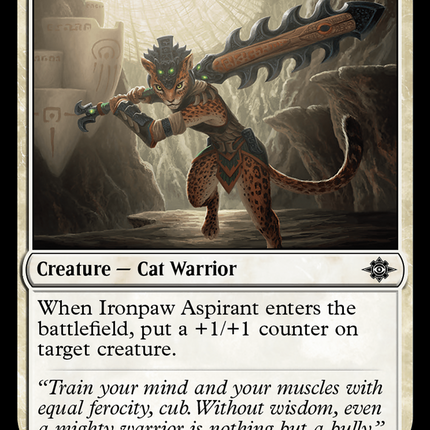 Ironpaw Aspirant [The Lost Caverns of Ixalan]