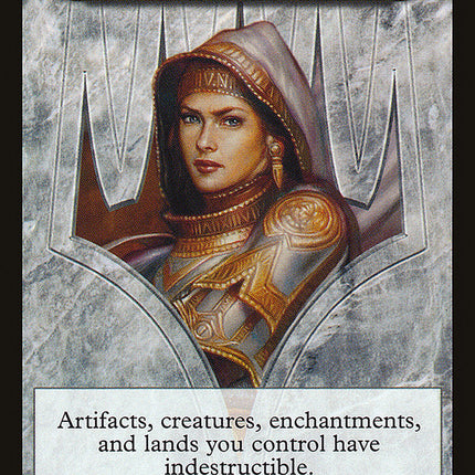 Emblem - Elspeth, Knight-Errant // Soldier Double-Sided Token [Modern Event Deck 2014 Tokens]