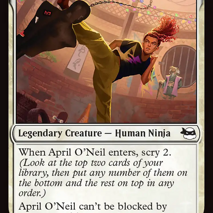April O'Neil, Kunoichi Trainee [Teenage Mutant Ninja Turtles]