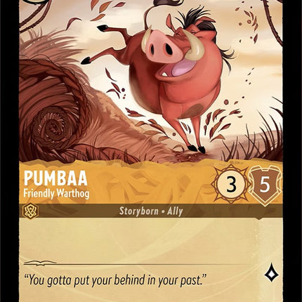 Pumbaa - Friendly Warthog (17/204) [The First Chapter]