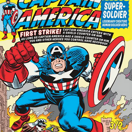 Captain America, Super-Soldier (Borderless) [Marvel Super Heroes]