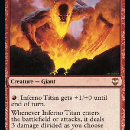 Inferno Titan [Streets of New Capenna Commander]
