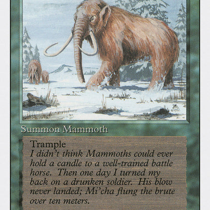 War Mammoth [Revised Edition]