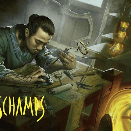 Renowned Weaponsmith Art Card (Gold-Stamped Signature) [Commander Masters Art Series]