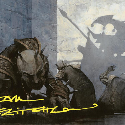 Decree of Pain Art Card (Gold-Stamped Signature) [Commander Masters Art Series]