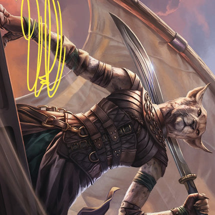 Mirri, Weatherlight Duelist Art Card (Gold-Stamped Signature) [Commander Masters Art Series]
