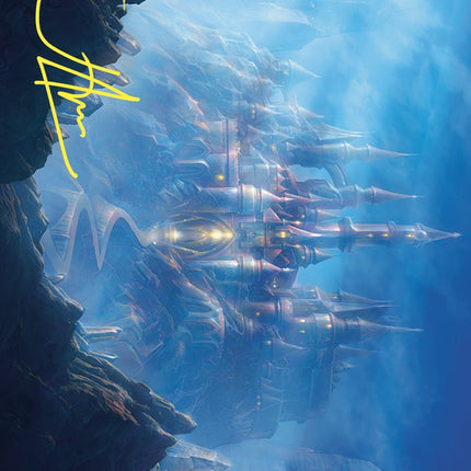 Opal Palace Art Card (Gold-Stamped Signature) [Commander Masters Art Series]