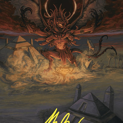 Dread Return Art Card (Gold-Stamped Signature) [Commander Masters Art Series]