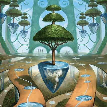 Rejuvenating Springs Art Card (Gold-Stamped) [Commander Masters Art Series]