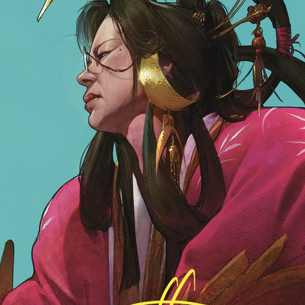 Azami, Lady of Scrolls Art Card (Gold-Stamped Signature) [Commander Masters Art Series]
