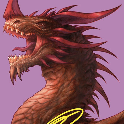 The Ur-Dragon Art Card (Gold-Stamped Signature) [Commander Masters Art Series]