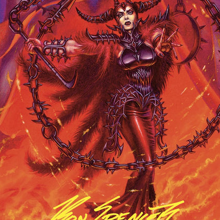 Deadly Rollick Art Card (Gold-Stamped Signature) [Commander Masters Art Series]