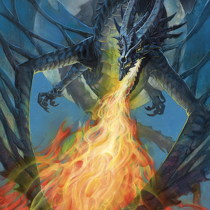 Balefire Dragon Art Card (Gold-Stamped) [Commander Masters Art Series]