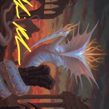 Sliver Gravemother Art Card (Gold-Stamped Signature) [Commander Masters Art Series]