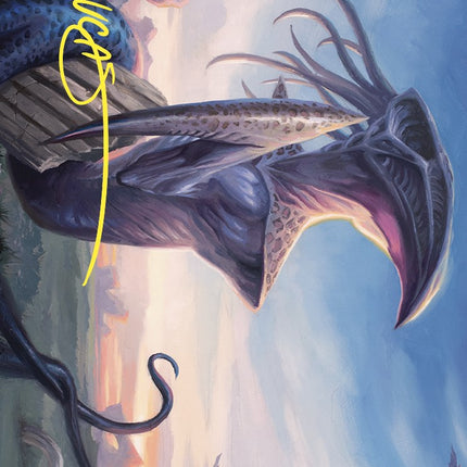 Sentinel Sliver Art Card (Gold-Stamped Signature) [Commander Masters Art Series]