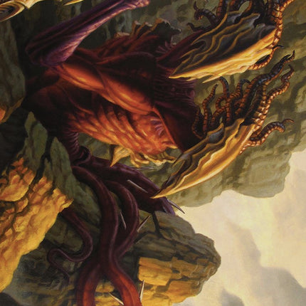 Two-Headed Sliver Art Card (Gold-Stamped) [Commander Masters Art Series]