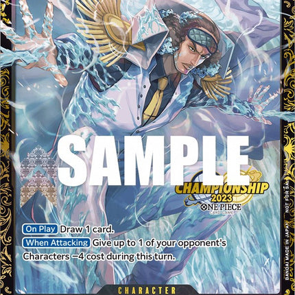 Kuzan (Championship 2023) [One Piece Promotion Cards]