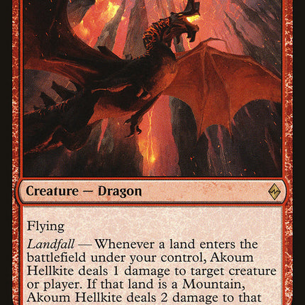 Akoum Hellkite [Battle for Zendikar]