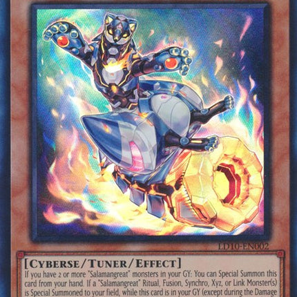 Salamangreat Weasel [LD10-EN002] Super Rare