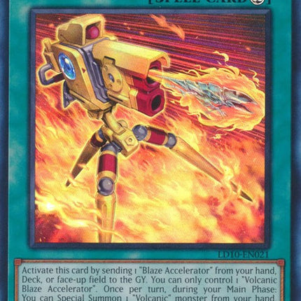 Volcanic Blaze Accelerator [LD10-EN021] Super Rare