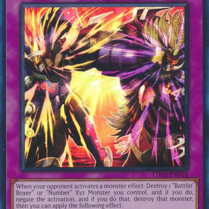 Battlin' Boxing Cross Counter [LD10-EN038] Super Rare