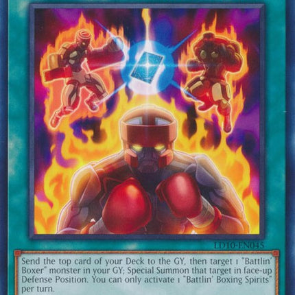 Battlin' Boxing Spirits [LD10-EN045] Common
