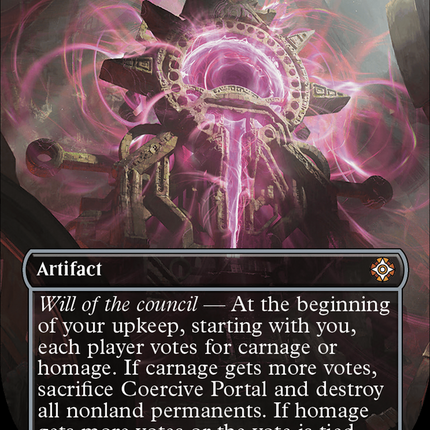 Coercive Portal (Borderless) [The Lost Caverns of Ixalan Commander]