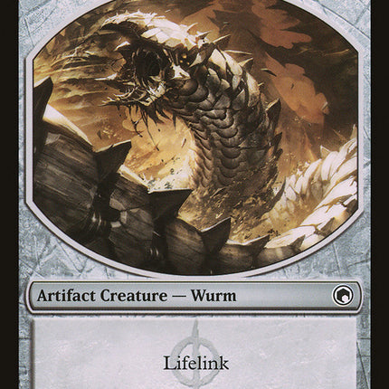 Wurm Token (9/9) [Scars of Mirrodin Tokens]