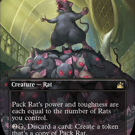 Pack Rat (Anime Borderless) [Ravnica Remastered]
