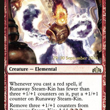 Runaway Steam-Kin [Guilds of Ravnica Prerelease Promos]