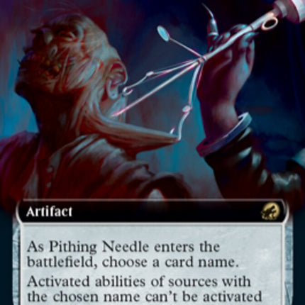 Pithing Needle (Extended Art) [Innistrad: Midnight Hunt]