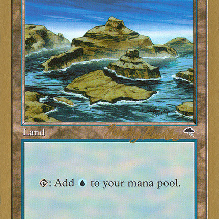 Island (rb338) (Randy Buehler) [World Championship Decks 1998]