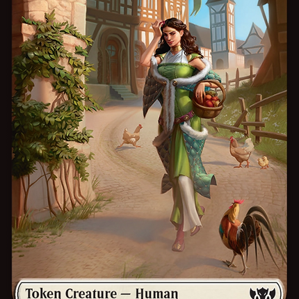 Human // Rat Double-Sided Token [Tarkir: Dragonstorm Commander Tokens]