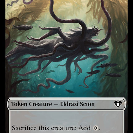 Eldrazi Scion // Phyrexian Beast Double-Sided Token [Commander Masters Tokens]