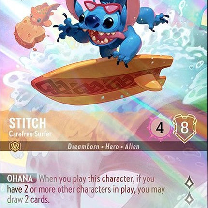 Stitch - Carefree Surfer (Enchanted) (206/204) [The First Chapter]
