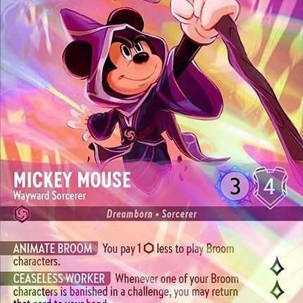 Mickey Mouse - Wayward Sorcerer (Enchanted) (208/204) [The First Chapter]