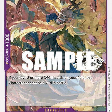 Shiki (Store Championship Participation Pack Vol. 2) [One Piece Promotion Cards]