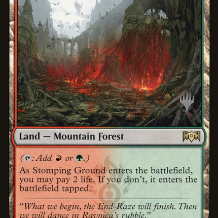 Stomping Ground (Promo Pack) [Ravnica Allegiance Promos]