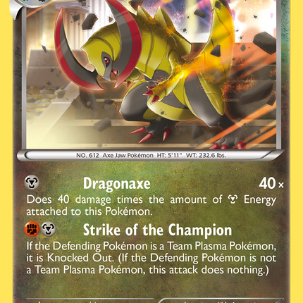 Haxorus (69/101) [Black & White: Plasma Blast]