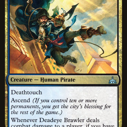 Deadeye Brawler [Rivals of Ixalan]