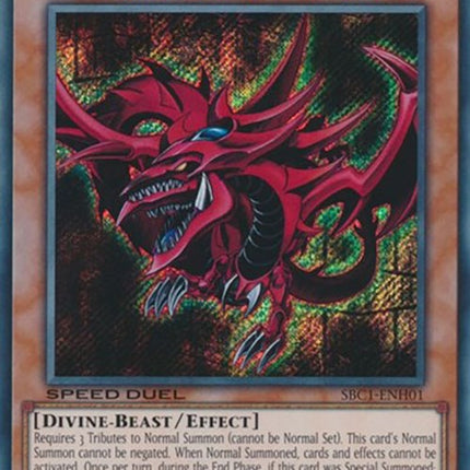 Slifer the Sky Dragon [SBC1-ENH01] Secret Rare