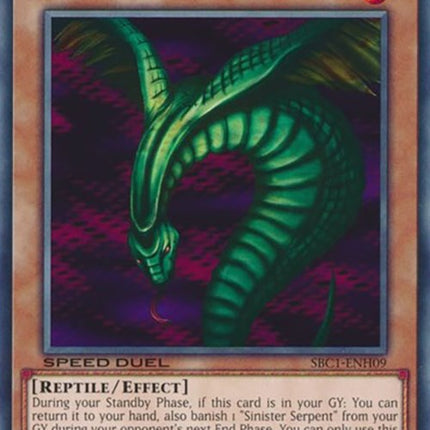 Sinister Serpent [SBC1-ENH09] Common