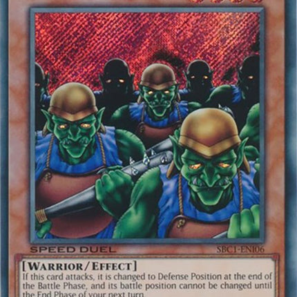 Goblin Attack Force [SBC1-ENI06] Secret Rare