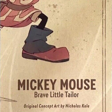 Mickey Mouse - Brave Little Tailor Puzzle Insert (Bottom Right) [The First Chapter]